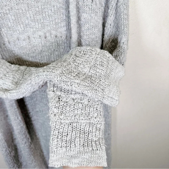 Nicole Miller Women's Size Medium Open Front  Crochet Knit Cardigan - Picture 11 of 16